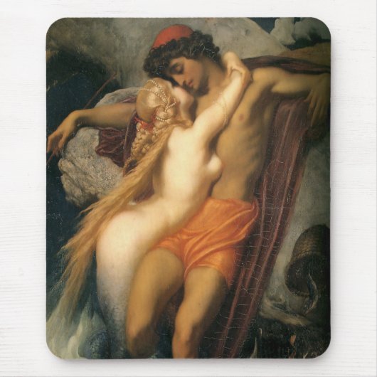 The Fisherman and the Siren (von Frederic Leighton Mousepad (Vorne)