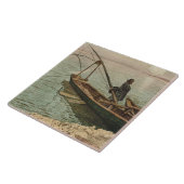 The Fisherman (von Max Kurzweil) Fliese (Seite)