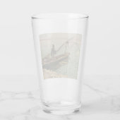 The Fisherman (von Max Kurzweil) Glas (Rückseite)