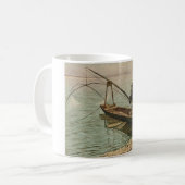The Fisherman (von Max Kurzweil) Kaffeetasse (Vorderseite Links)