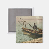 The Fisherman (von Max Kurzweil) Magnet (Vorderseite/Rückseite)