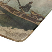 The Fisherman (von Max Kurzweil) Schneidebrett (Ecke)