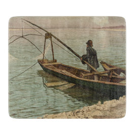 The Fisherman (von Max Kurzweil) Schneidebrett
