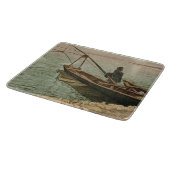 The Fisherman (von Max Kurzweil) Schneidebrett (Ecke)