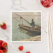 The Fisherman (von Max Kurzweil) Serviette (Beispiel)