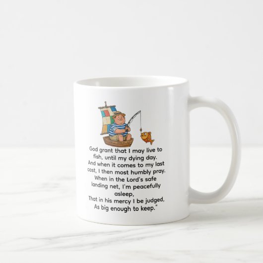 The Fisherman's Prayer Kaffeetasse (Rechts)