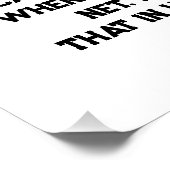 The Fisherman's Prayer Poster (Ecke)