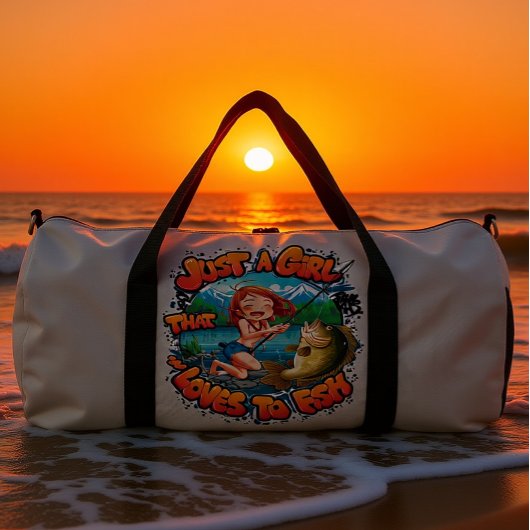 The Fishing Enthusiast Duffle Bag