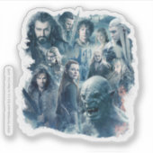 The Five Armies Character Graphic Aufkleber (Vorderseite)