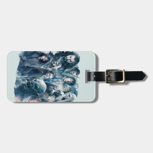 The Five Armies Character Graphic Gepäckanhänger (Vorderseite horizontal)