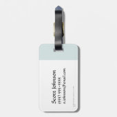 The Five Armies Character Graphic Gepäckanhänger (Rückseite vertikal)