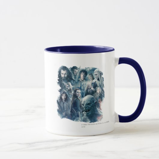 The Five Armies Character Graphic Tasse (Rechts)