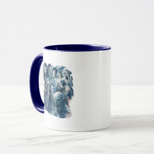 The Five Armies Character Graphic Tasse (Vorderseite Links)
