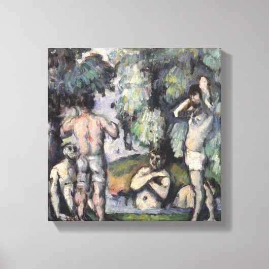 The Five Bathers, c.1875-77 Leinwanddruck (Vorderseite)