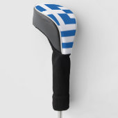 The flag of Greece  Golf Headcover (angewinkelt)