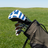 The flag of Greece  Golf Headcover (In SItu)