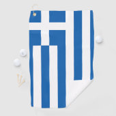 The flag of Greece  Golfhandtuch (Insitu)