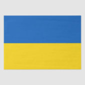 The Flag of Ukraine Seidenpapier (Vorderseite)