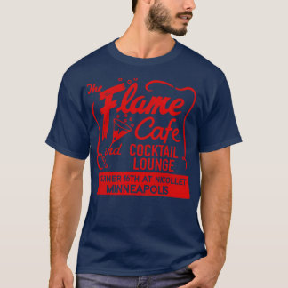 The Flame Café and Cocktail Lounge Retro Defunktio T-Shirt