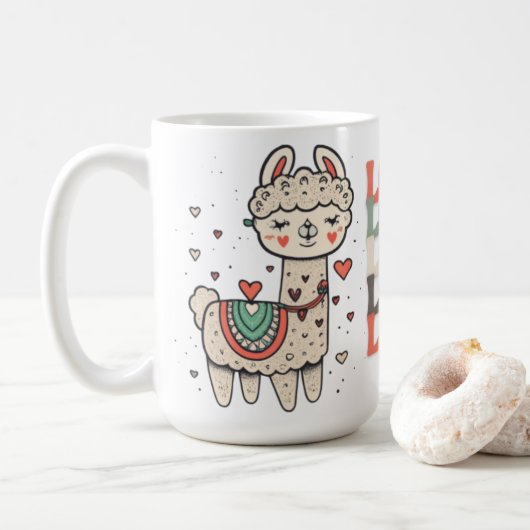 The Flame of Love Kaffeetasse (Mit Donut)