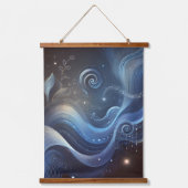 The Flame of Memory Wandteppich Mit Holzrahmen (Vorderseite)