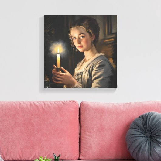 The Flame Within Leinwanddruck (Insitu (Wohnzimmer))