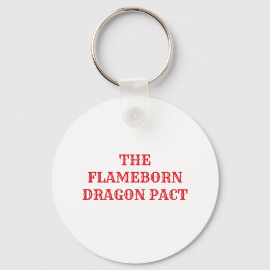 The Flameborn Dargon Pact Schlüsselanhänger (Rückseite)
