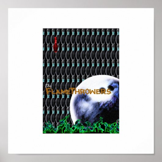 The FlameThrowers Poster (Vorne)