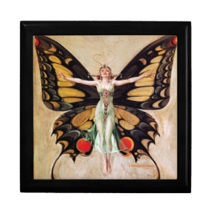 The Flapper Girls Metamorphosis Butterfly 1922 Erinnerungskiste