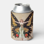 The Flapper Girl's Metamorphosis to Butterfly 1922 Dosenkühler (Kanne Vorderseite)