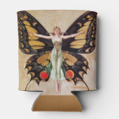 The Flapper Girl's Metamorphosis to Butterfly 1922 Dosenkühler (Rückseite)