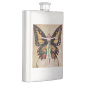 The Flapper Girl's Metamorphosis to Butterfly 1922 Flachmann (Rechts)