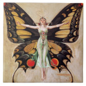 The Flapper Girl's Metamorphosis to Butterfly 1922 Fliese (Vorderseite)