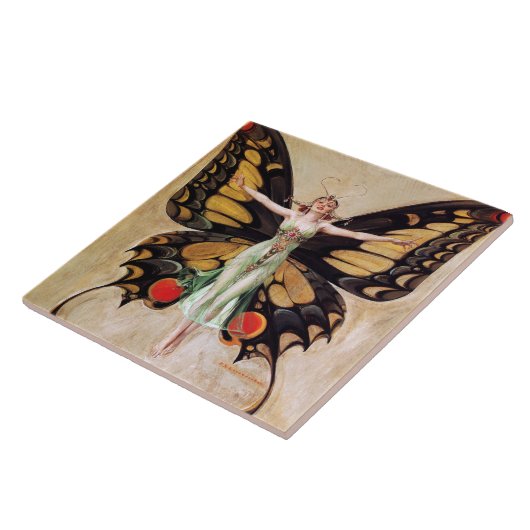 The Flapper Girl's Metamorphosis to Butterfly 1922 Fliese (Seite)