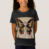 The Flapper Girl's Metamorphosis to Butterfly 1922 T-Shirt (Vorderseite)
