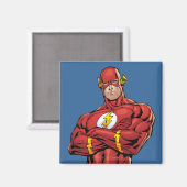 The Flash Arme gekreuzt Magnet (Vorderseite/Rückseite)
