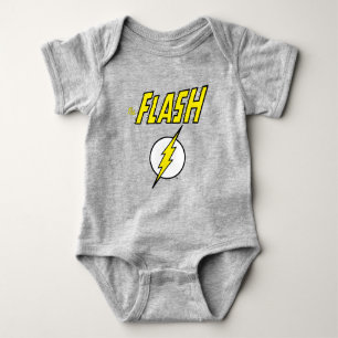 The Flash Name & Blitz Logo Baby Strampler