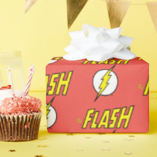 The Flash Name & Blitz Logo Geschenkpapier