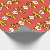 The Flash Name & Blitz Logo Geschenkpapier (Ecke)