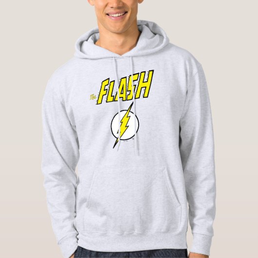 The Flash Name & Blitz-Logo Hoodie (Vorderseite)