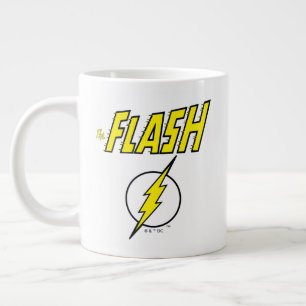 The Flash Name & Blitz-Logo Jumbo-Tasse