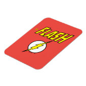 The Flash Name & Blitz Logo Magnet (Linke Seite)