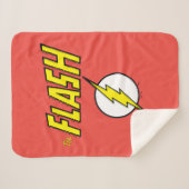 The Flash Name & Blitz-Logo Sherpadecke (Vorderseite (Horizontal))