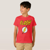 The Flash Name & Blitz-Logo T-Shirt (Vorne ganz)