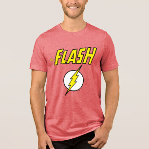The Flash Name & Blitz Logo Tri-Blend Shirt