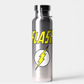 The Flash Name & Blitz-Logo Trinkflasche (Links)