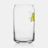 The Flash Name & Lightning Bolt Logo Dosenglas (Rechts)