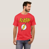 The Flash Name & Lightning Bolt Logo T-Shirt (Vorne ganz)