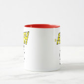 The Flash Name & Lightning Bolt Logo Tasse (Zentrum)