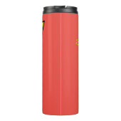 The Flash Name & Lightning Bolt Logo Thermosbecher (Rückseite)